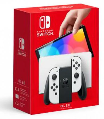 Console Nintendo Switch White (OLED)