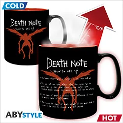 Death Note Tazza 460ml Heat Change Kira & Ryuk