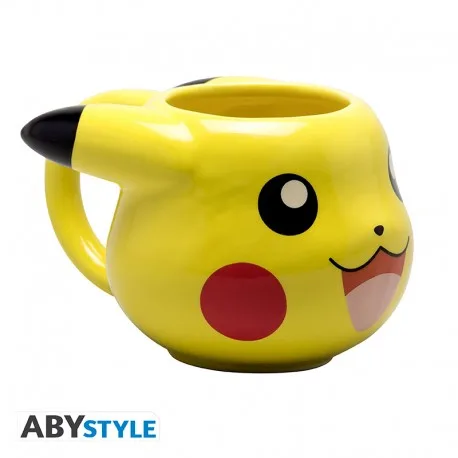Pokemon Tazza 3D 450ml: Pikachu