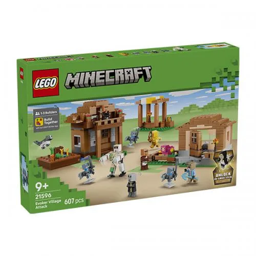 21596 LEGO Minecraft Attacco al Villaggio dell'Evocatore