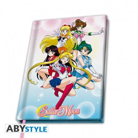 Sailor Moon A5 Notebook: Sailor Warriors