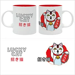 Lucky Cat - Tazza 320ml Subli