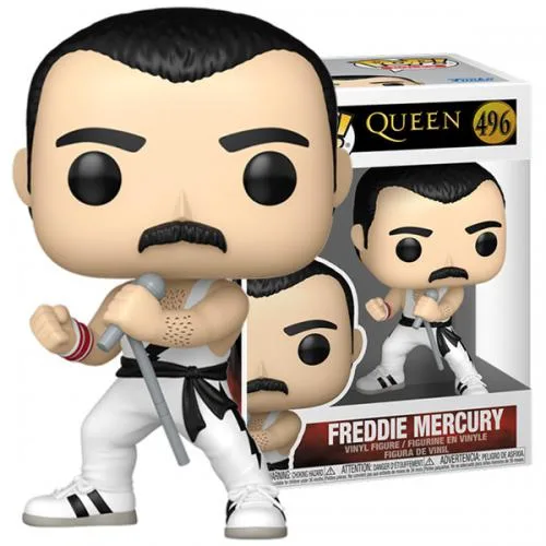 Funko POP! Queen: Freddie Mercury (White Singlet) 496