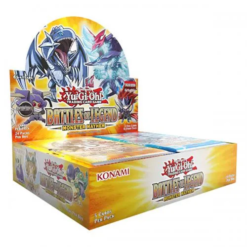 Yu-Gi-Oh! Box 24 Buste Battle of Legend Monster Mayhem ITA