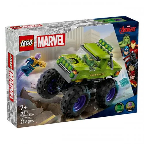 76312 LEGO Marvel Super Heroes Truck di Hulk contro Thanos
