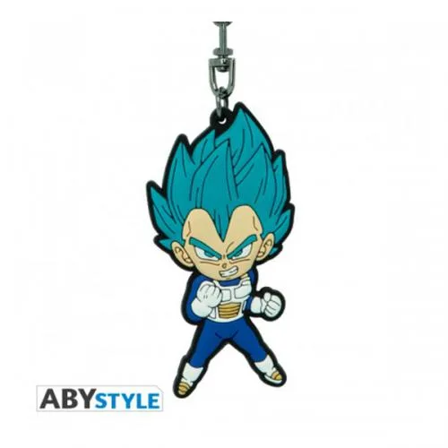 Dragon Ball Super Portachiavi: Vegeta Saiyan Blue 7cm