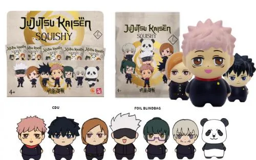 Yume (12pz) Jujutsu Kaisen Squish Hero Blind Bag Display