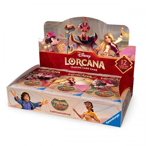 Lorcana Box 24 Buste: il Regno di Jafar ENG