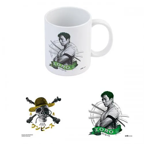 One Piece Netflix Tazza 320ml: Roronoa Zoro