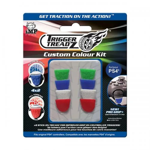 Trigger Treadz TT Custom Colour Kit (8 PACK) PS4