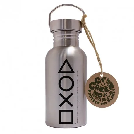 Bottiglia Ecologica Playstation: Buttons 500ml