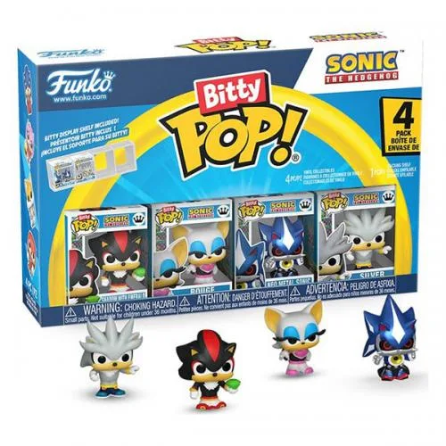 Funko Bitty POP! Sonic the Hedgehog: Shadow 4PK