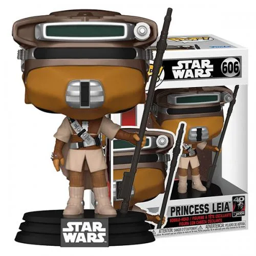 Funko POP! Star Wars Ritorno Jedi 40Th: Leila (BO) (606)