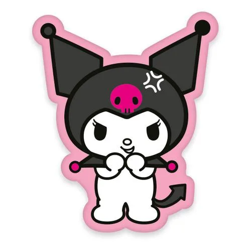 Sanrio Hello Kitty Cuscino: Kuromi Smiling 36cm