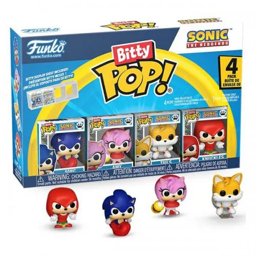 Funko Bitty POP! Sonic the Hedgehog: Sonic 4PK