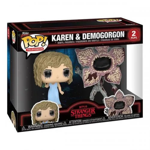 Funko POP! Stranger Things: Karen & Demogorgon 2PK