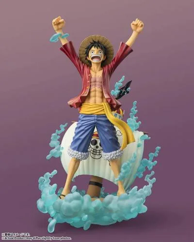 One Piece Figuartszero Monkey D.Luffy Setting Out 25cm