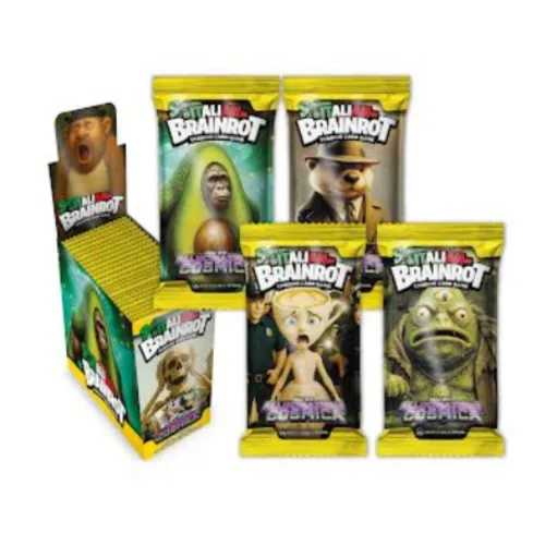 Box 24 Buste da 14 Carte Skifidol Italian Brainrot All. Cosm