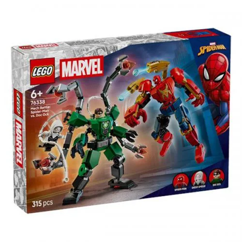76338 LEGO Super Heroes Battaglia Mech Spider-Man Doc Ock