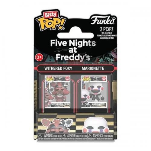 Funko Bitty POP! FNAF: Withered Foxy & Marionette 2PK