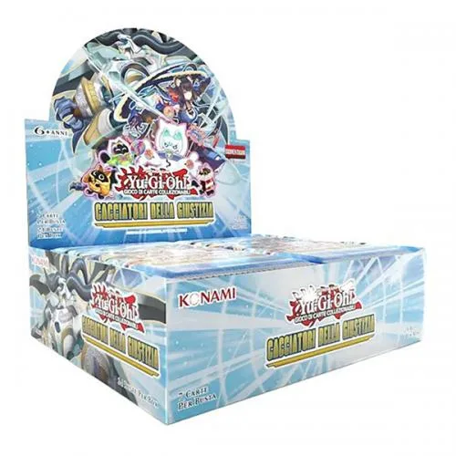 Yu-Gi-Oh! Box 24 Buste Justice Hunters ITA