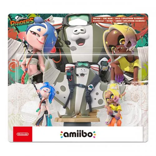 Amiibo Splatoon Raiders 3 in 1