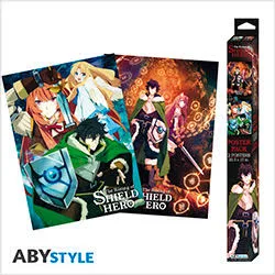 Poster Set 2 Chibi - The Shield Hero : Group and Duo (52x38)