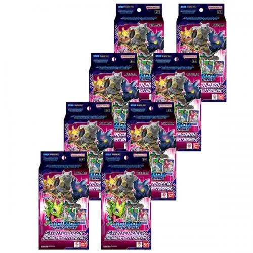 Digimon Starter Deck 8x Beatbreak ST-23 ENG