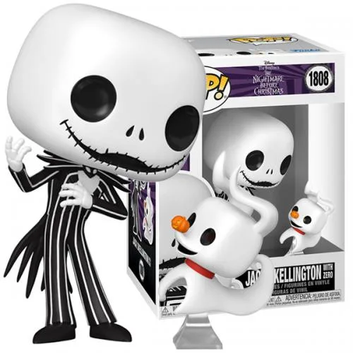 Funko POP! The Nightmare Before Christmas: Jack & Zero 1808