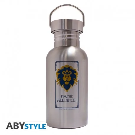 World of Warcraft Bottiglia Acciaio Ecologica: Allianc 500ml