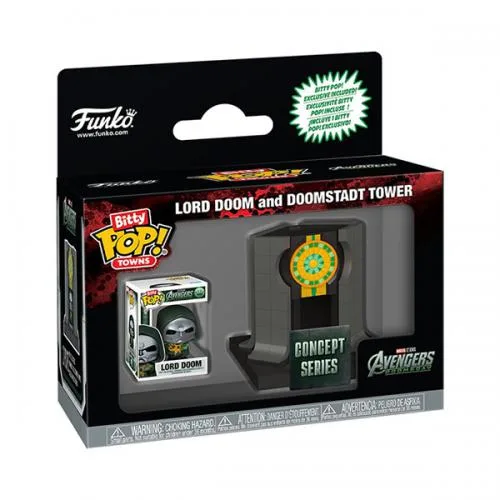 Funko Bitty POP! Avengers Doomsday: Doom w/Doomstadt Tower
