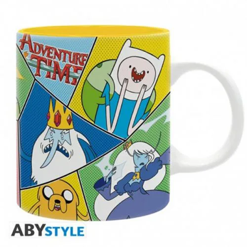 Adventure Time Tazza 320ml Subli: Characters Group