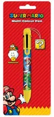 Super Mario Pen Multicolor 6 in 1: Mario