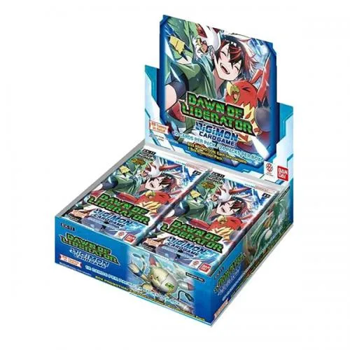 Digimon Box 24 Buste EX-11 Booster Dawn of Liberator ENG