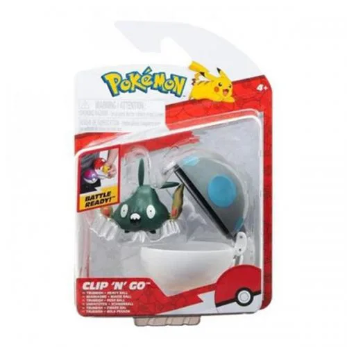 Pokemon Clip N Go Serie 5 Trubbish + Heavy Ball