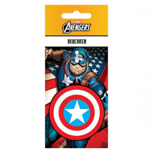 Captain America Portachiavi Girevole: Shield