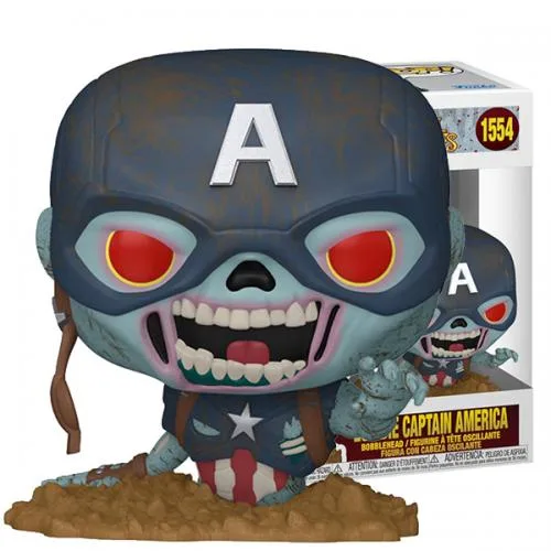Funko POP! Marvel Zombies: Zombie Captain America (1554)