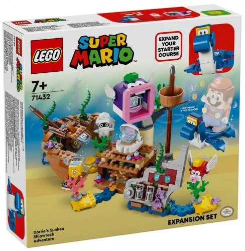 71432 LEGO Super Mario Exp Set Veliero Sommerso di Dorrie