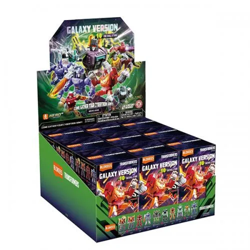 Blokees Blind Box 9pz Transformers Galaxy vrs 10