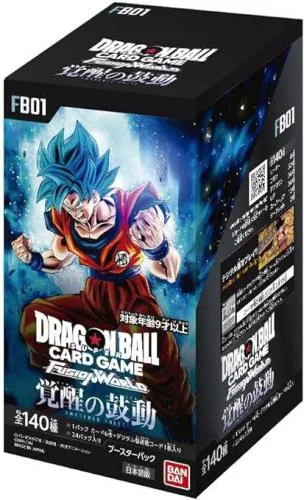 Dragon Ball Super Box Fusion World FB-01 24/6 JP
