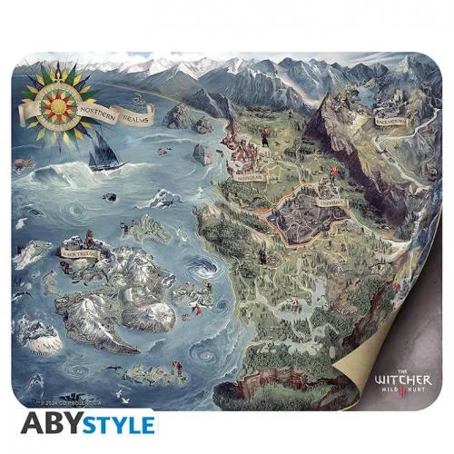 The Witcher Tappetino Mouse: World Map 23cm