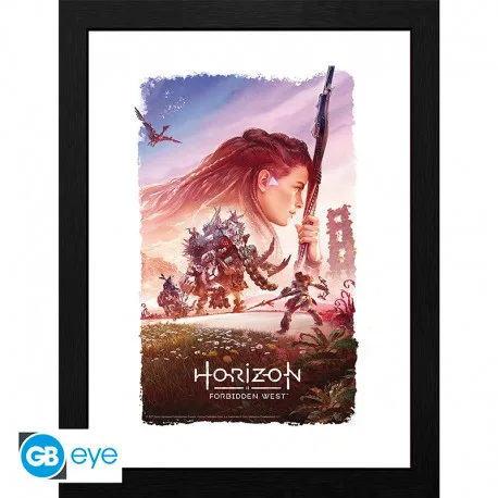Horizon Raw Materials Framed Print: Key Art 30x40cm