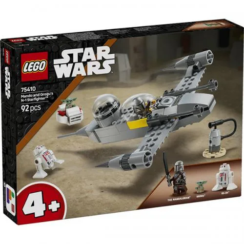75410 LEGO Star Wars N-1 Starfighter di Mando e Grogu
