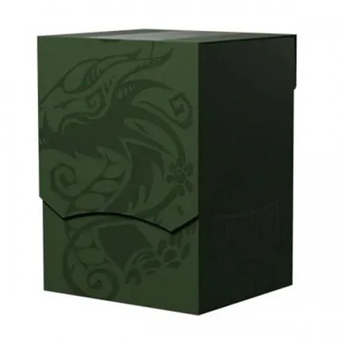 30751 Porta Mazzo Verticale Forest Green Dragon Shield