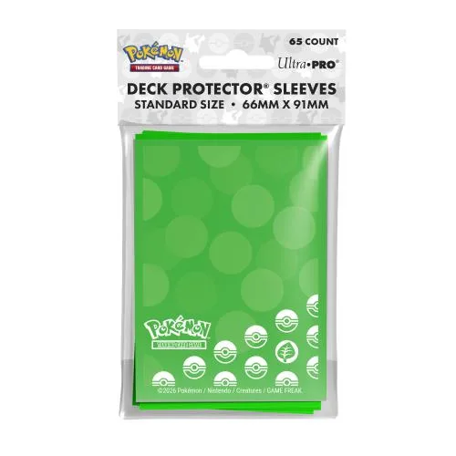 Pokemon 65 Proteggi Carte Grass Type U-Pro