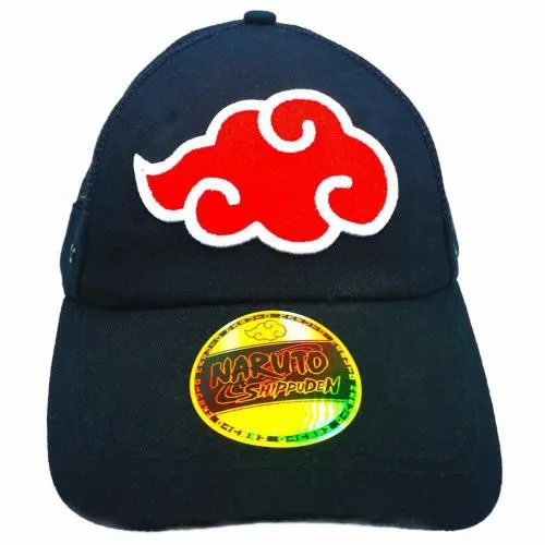 Naruto Shippuden Cappellino (L) : Logo Blu