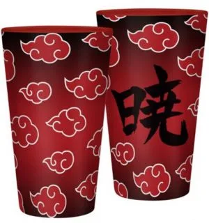 Naruto Shippuden Large Glass 400ml: Akatsuki