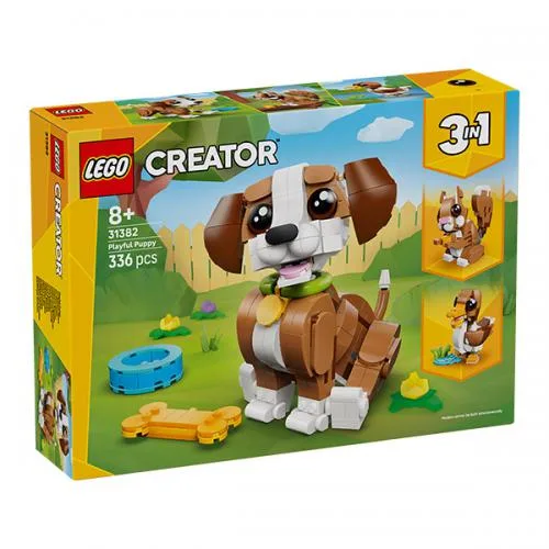 31382 LEGO Creator Adorabili Animali Cagnolino Giocoso