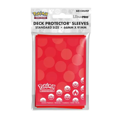 Pokemon 65 Proteggi Carte Fire Type U-Pro