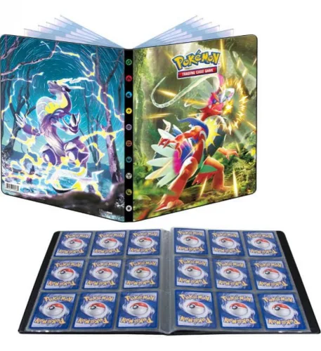 Pokemon Album 14 pagine 9 tasche Scarlatto e Violetto 01